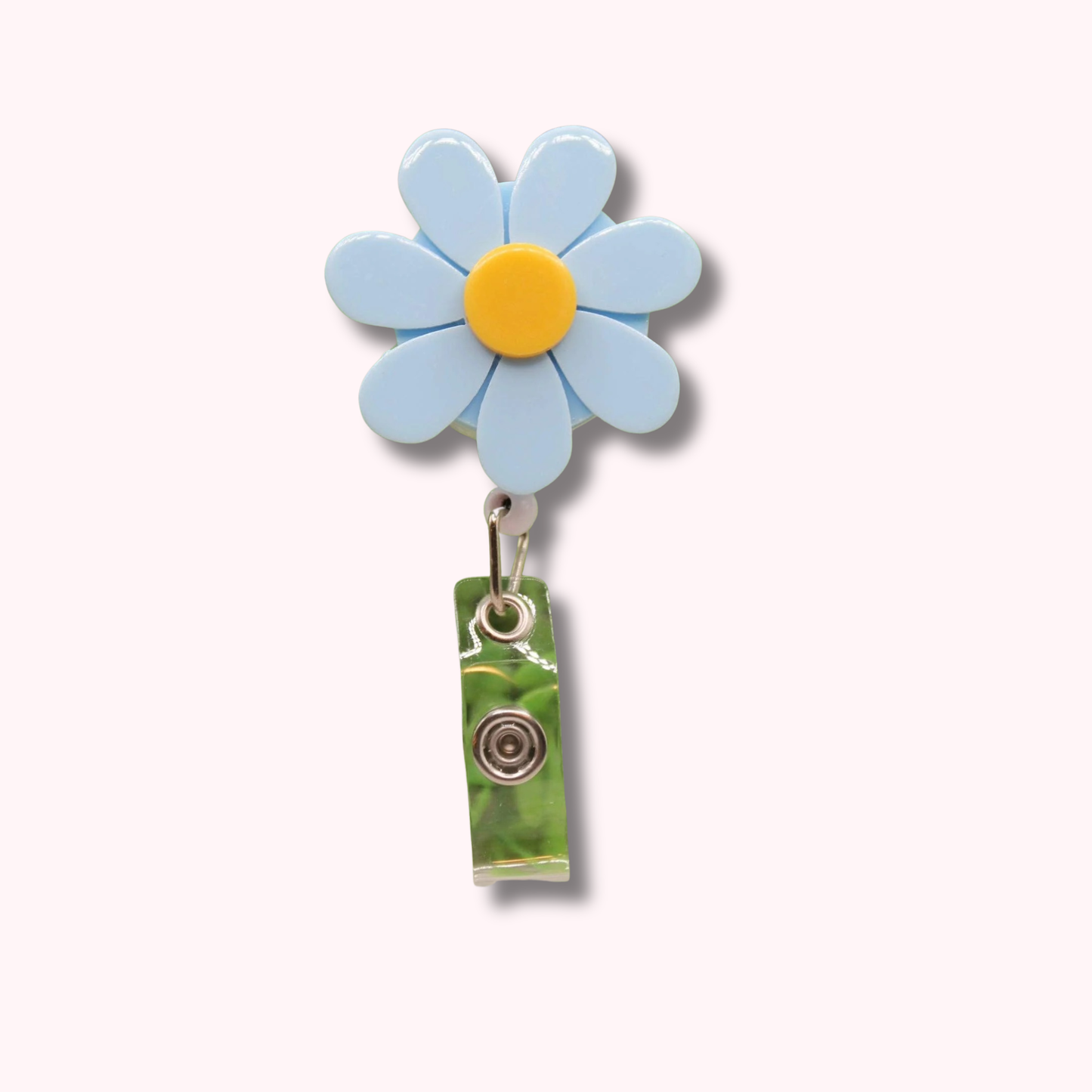 Blue Daisy 3D Badge Reel
