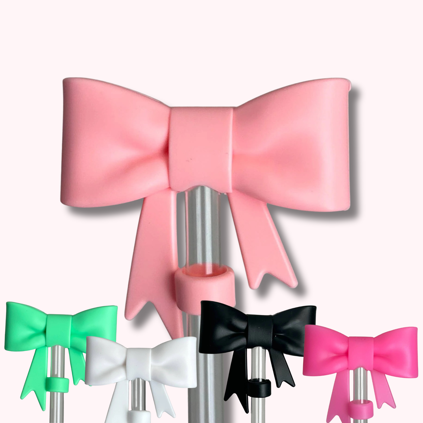 Bow Straw Topper